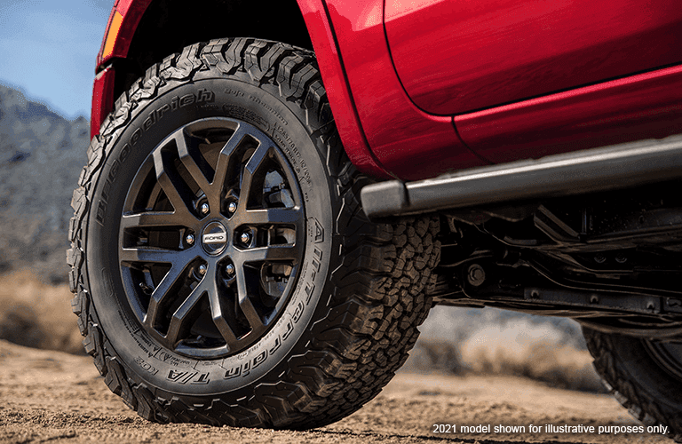 2022 Ford Ranger tire and wheel