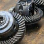 locking rear differentials sitting on a wooden table