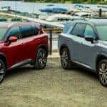 2022 Nissan Rogue models side by side