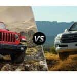 2020 Jeep Wrangler vs 2020 Toyota Land Cruise image