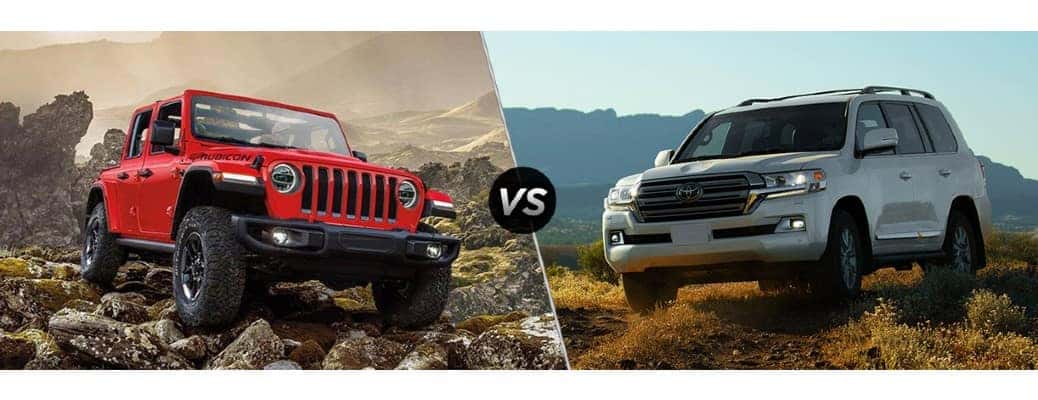 2020 Jeep Wrangler vs 2020 Toyota Land Cruise image