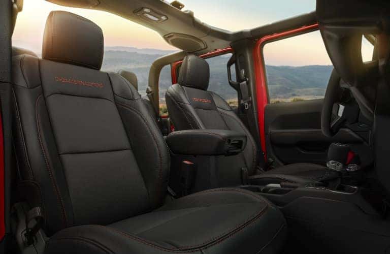2020 Jeep Gladiator with roof and doors removed