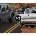 2020 Jeep Gladiator vs. 2020 Ford Ranger image