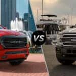 2020 Ram 1500 vs 2020 Ford F-150 trucks