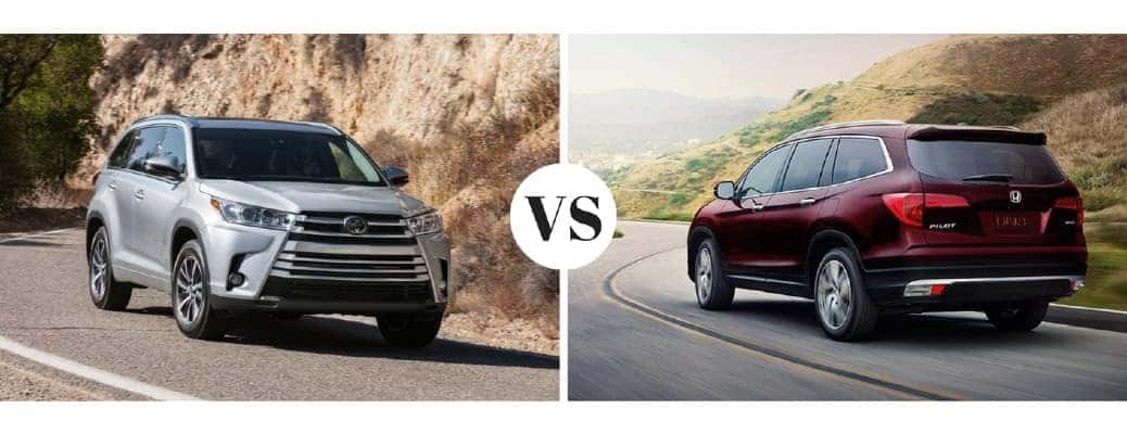How do used Toyota Highlander models compare to Honda Pilot models ...