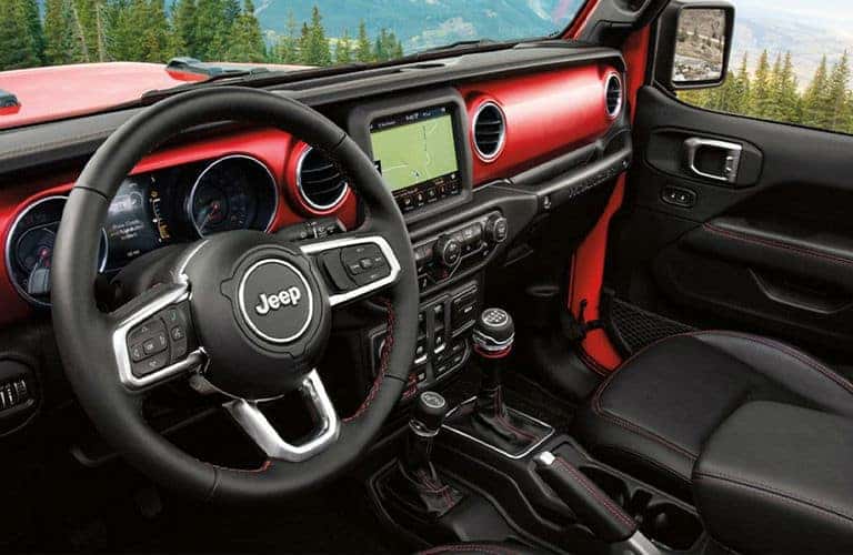 2020 Jeep Wrangler steering wheel