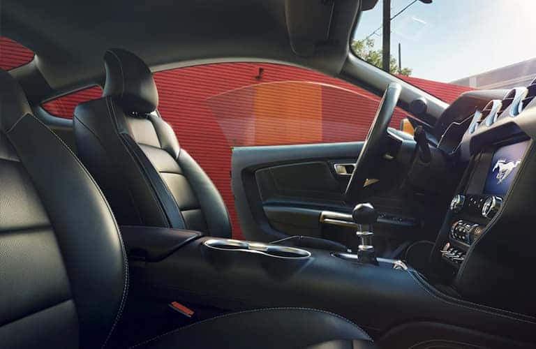 2022 Ford Mustang seating side view