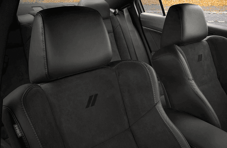2023 Dodge Charger seats close up
