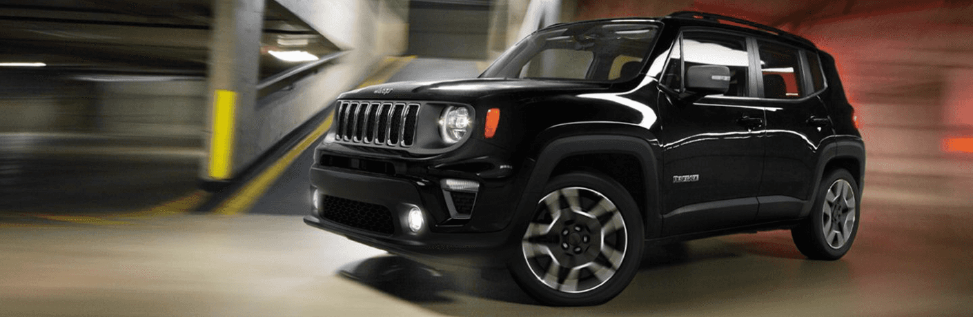 2020 Jeep Renegade front and side view