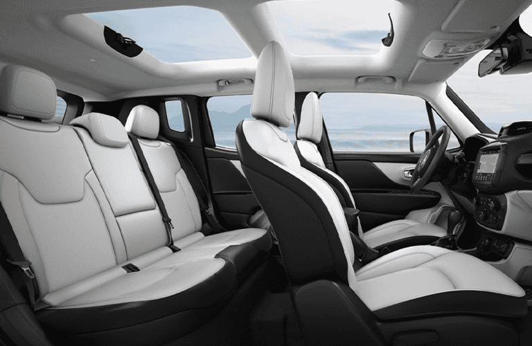 2020 Jeep Renegade seating side view