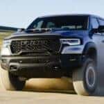 2025 Ram 1500 RHO front view in sand