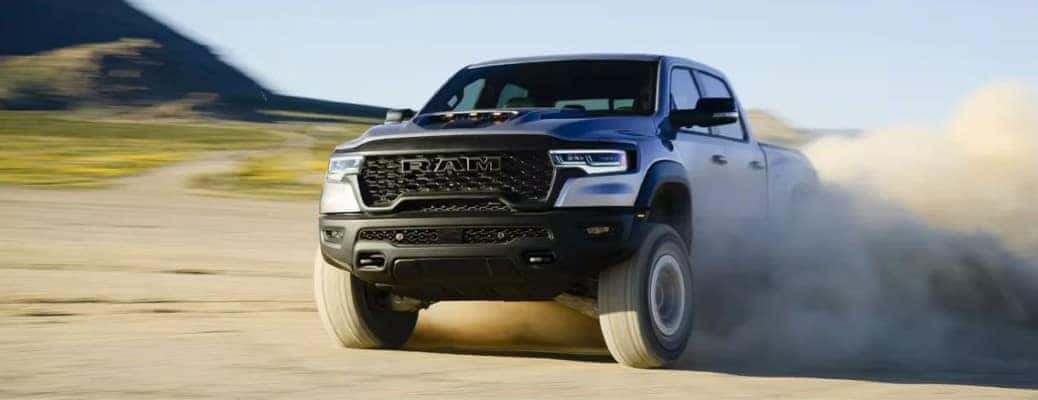 2025 Ram 1500 RHO front view in sand