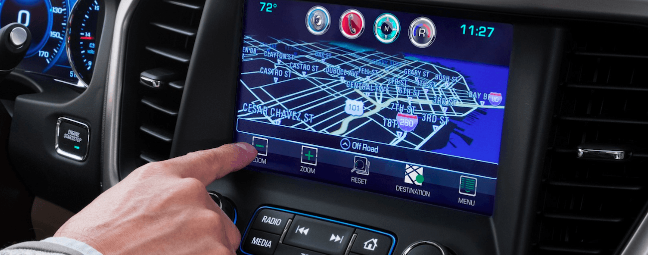 Touchscreen in 2019 GMC Acadia