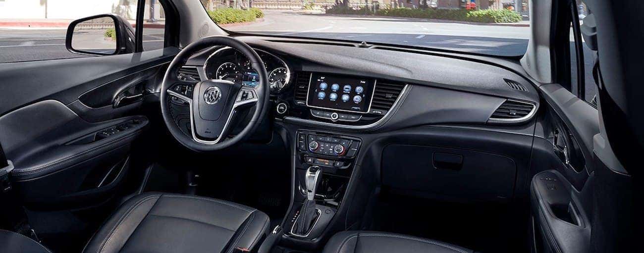 The high tech interior of the 2019 Buick Encore