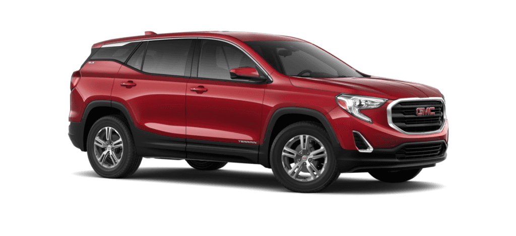 2020 GMC Terrain in Red Quartz Tintcoat