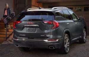 2020 GMC Terrain viewed from rear