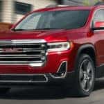 2020 GMC Acadia Exterior Driver Side Front Angle