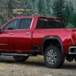 2020 GMC Sierra HD Exterior Driver Side Rear Profile