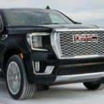 2021 GMC Yukon Denali Exterior Passenger Side Front Angle