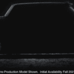 2021 GMC Hummer EV Supertruck Exterior Driver Side Profile Silhouette