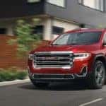 2021 GMC Acadia Exterior Driver Side Front Angle