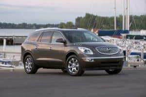 2009 Buick Enclave Exterior Passenger Side Front Profile