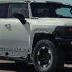 2022 GMC HUMMER EV Pickup Watts to Freedom Exterior Passenger Side Front Profile