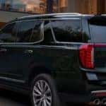 2021 GMC Yukon parked inside a building