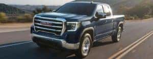 GMC Sierra on a road