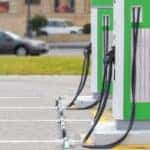 electric vehicle charging stations in public
