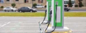 electric vehicle charging stations in public