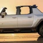 2022 GMC Hummer EV side view
