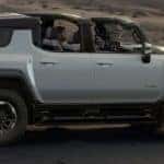 2022 GMC Hummer EV side view