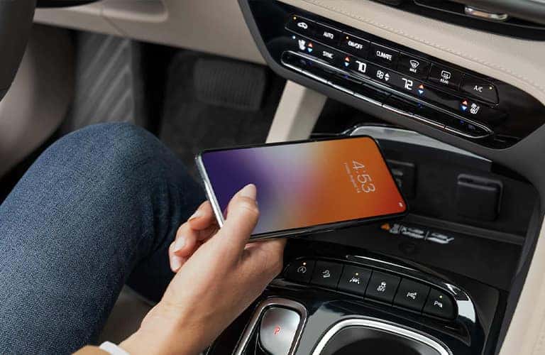 2022 Buick Envision wireless phone charger