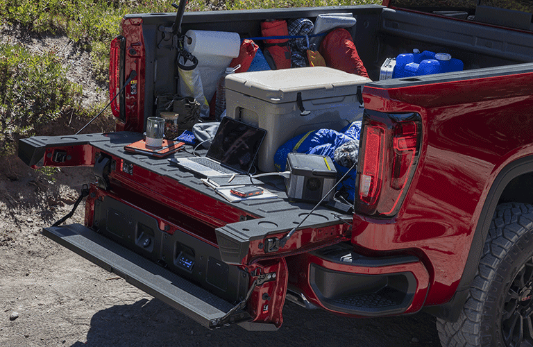 2022 GMC Sierra truck bed