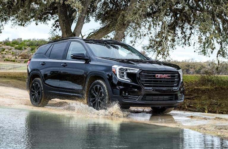 2022 GMC Terrain on a beach