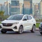 2023 Buick Encore GX models in a city