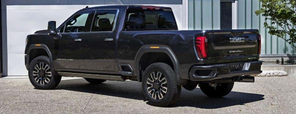 2024 GMC Sierra HD Denali Ultimate side and rear view
