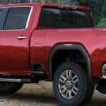 2023 GMC Sierra 2500 HD side and rear view