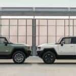 2023 GMC Hummer EV SUV and pickup truck