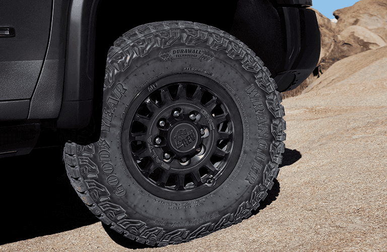 2024 GMC Sierra HD AT4X AEV Edition wheel and tire