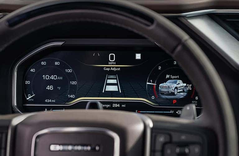 2023 GMC Sierra steering wheel