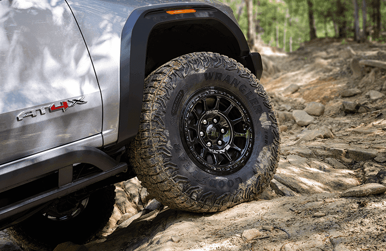 2024 GMC Canyon AT4X AEV Edition wheel and tire