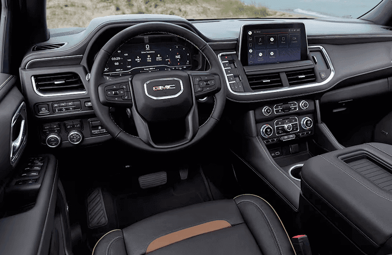 interior view of a 2023 GMC Yukon XL
