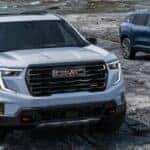 2024 GMC Acadia models outdoors
