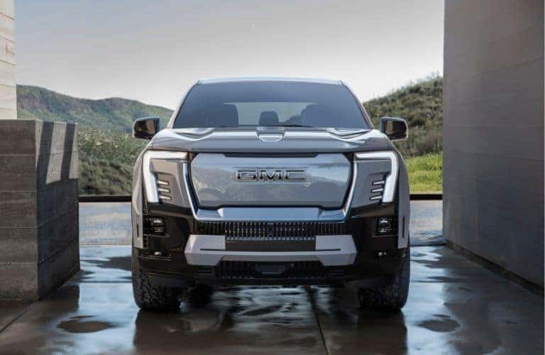 GMC Sierra EV Denali truck front view