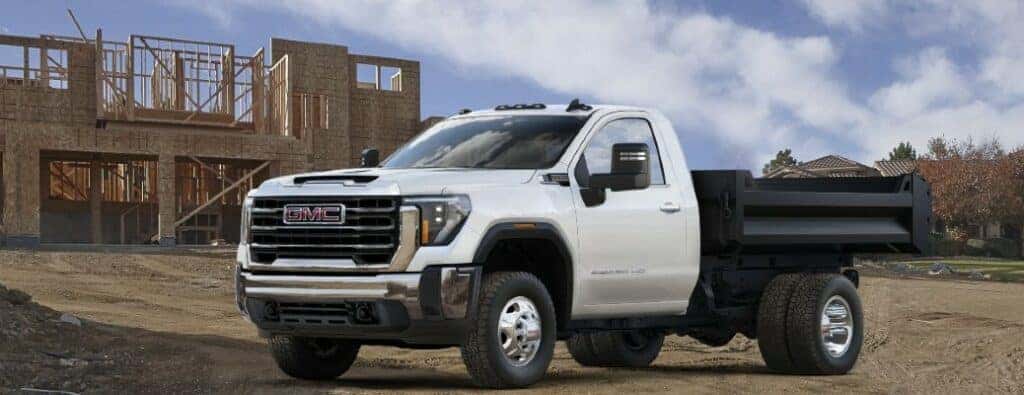 2024 GMC Sierra HD front and side view