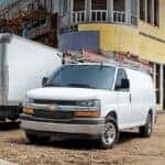 2023 GMC work vehicles at a work site