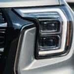 2025 GMC Terrain headlight and grille close up
