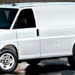 2024 GMC Savana cargo van side view